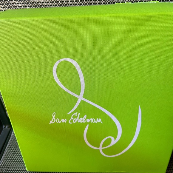 Sam Edelman Womens Fawn Block-Heel Bootie Black Suede 6M - Picture 4 of 6